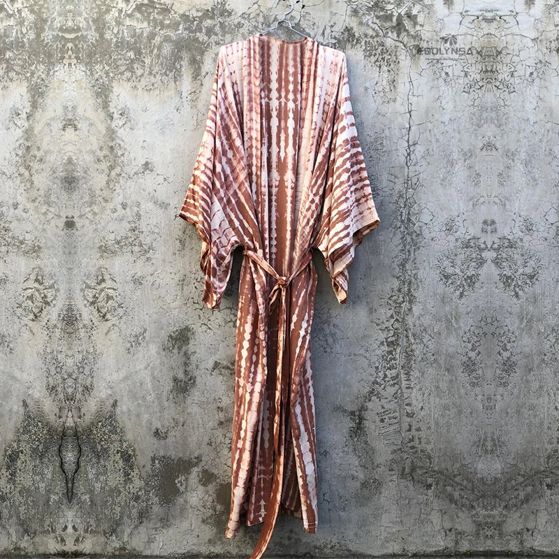 Embroidery Kaftan Beach Tunic Beach Cover up Saida de Praia Swimsuit Women Bikini cover up Pareo Sarong Beachwear Q882