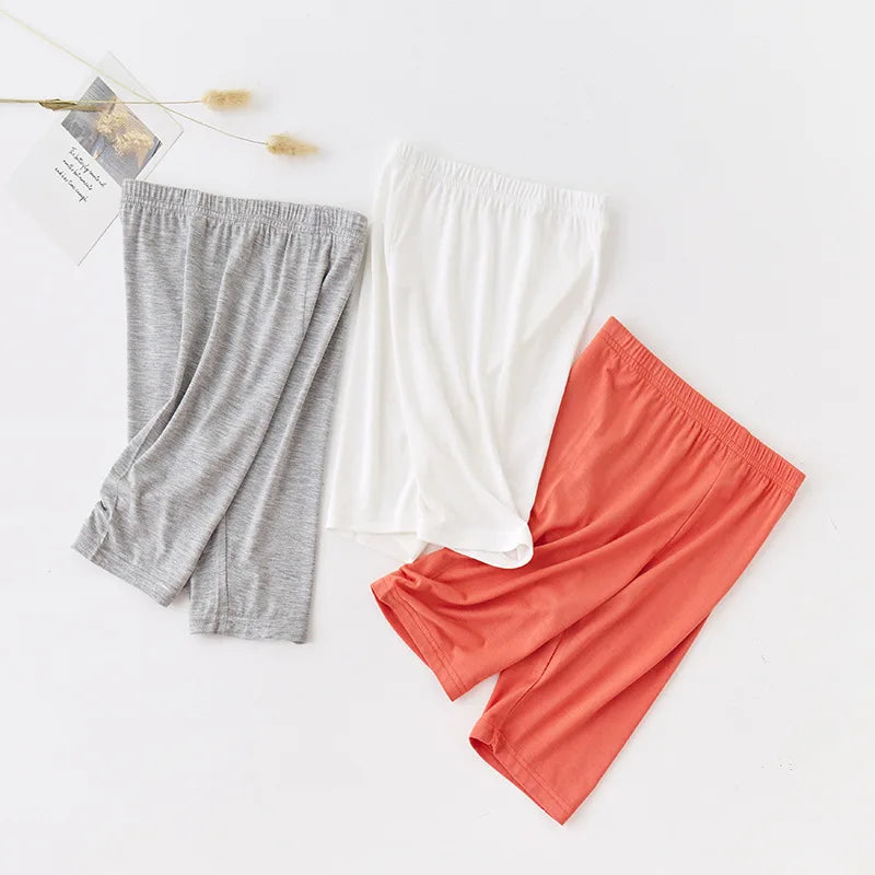 Summer Girls Pants Candy Color Kids Clothes Teenager Panty Trousers Casual Baby Bottoms Sport Knee Length Girl Leggings