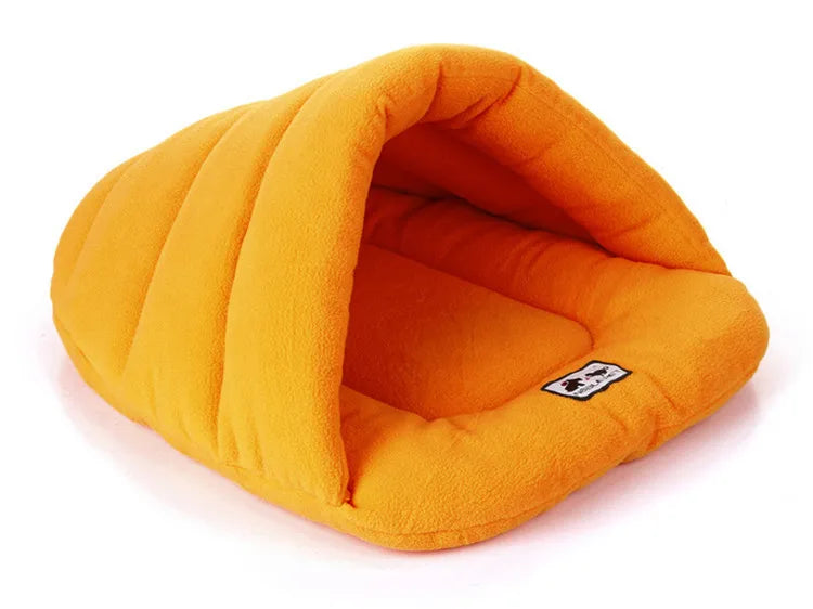 Winter warm slipper shape pet cushion house dog bed dog house soft comfortable cat dog bed house high quality products