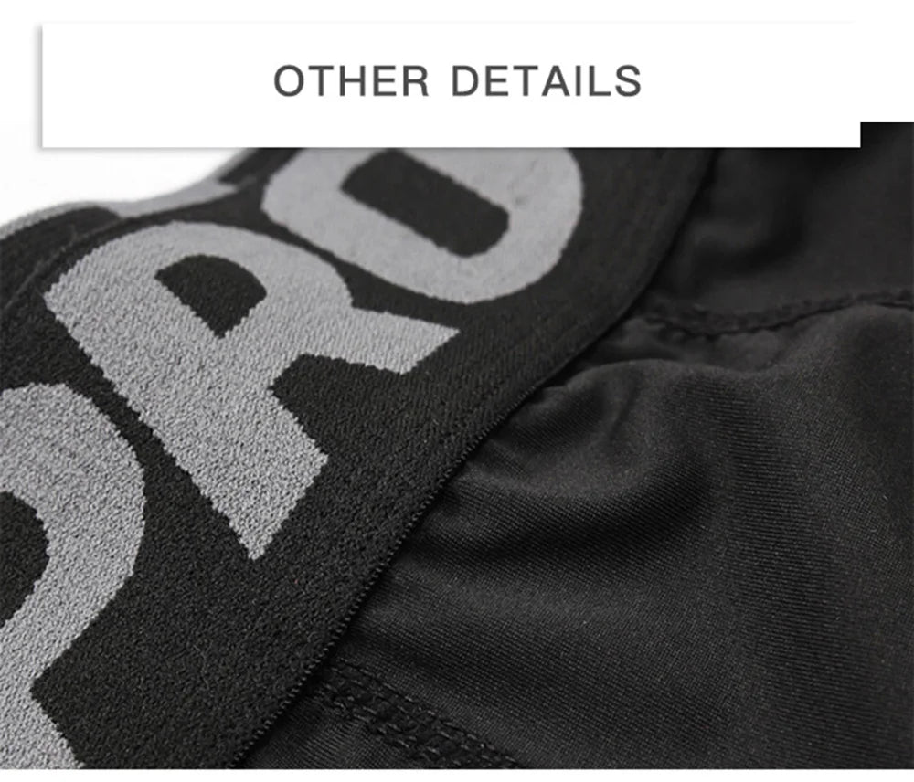 Men Compression Shorts Running Training Fitness Shorts Breathable Active Workout Underwear with Pocke