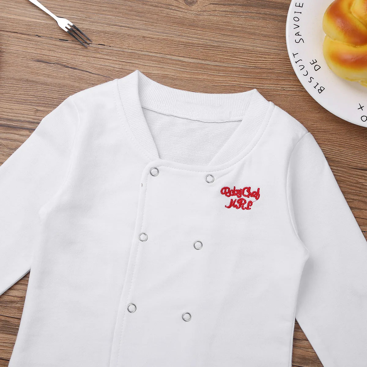 Baby Toddler Boys Girls Cook Chef Halloween Cosplay Outfits Baby Cook Chef Kitchen Uniform T-shirt Pants Hat Photography Costume