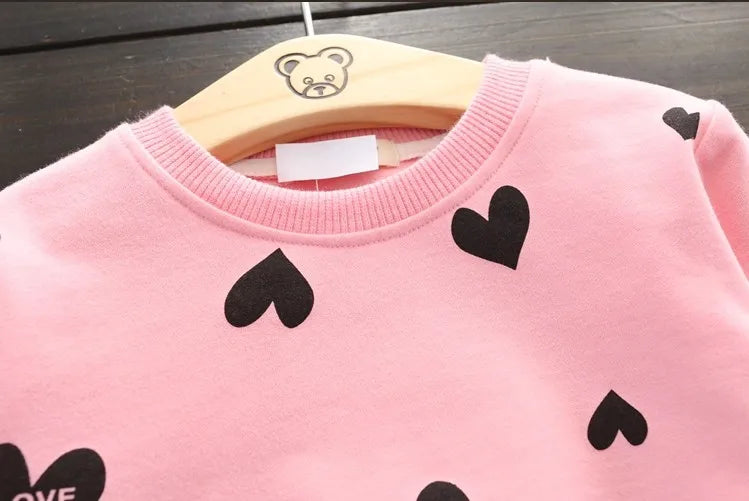 Toddler Girls Clothing Sets Autumn spring Children Girls Clothes T Shirt Skirt Legging Pants Outfits Kids Girls Sport Suit
