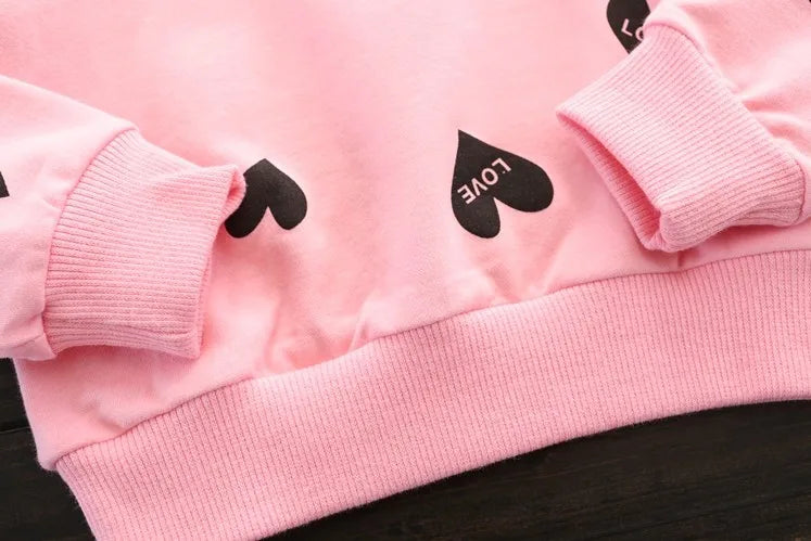 Toddler Girls Clothing Sets Autumn spring Children Girls Clothes T Shirt Skirt Legging Pants Outfits Kids Girls Sport Suit