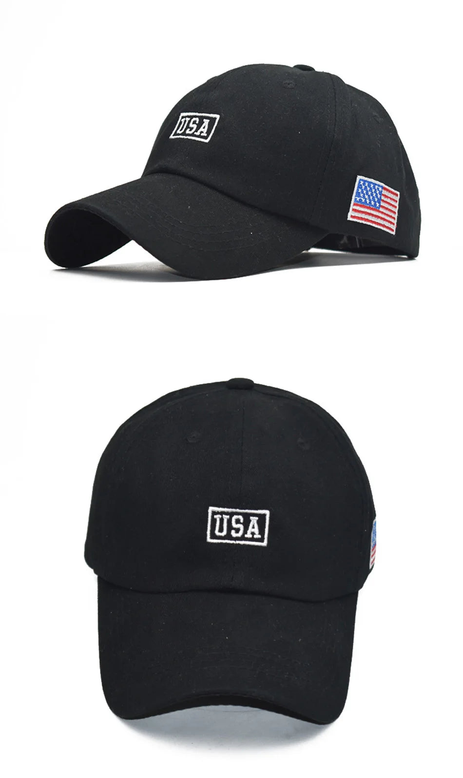 FS White American Flag Baseball Caps For Men Brand Streetwear Hip Hop Cap Cotton Women Snapback Trucker Hats Bones Masculinos