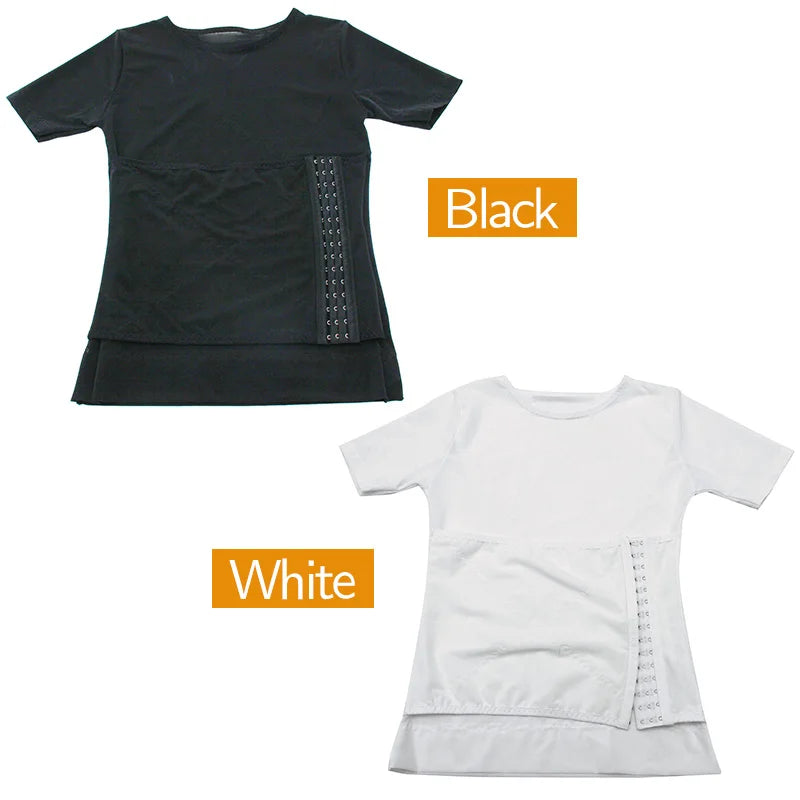 Men Body Shaper Waist Trainer Tummy Control T-Shirt Compression Shirts Weight Loss Slimming Underwear Abdomen Slim Tank Tops