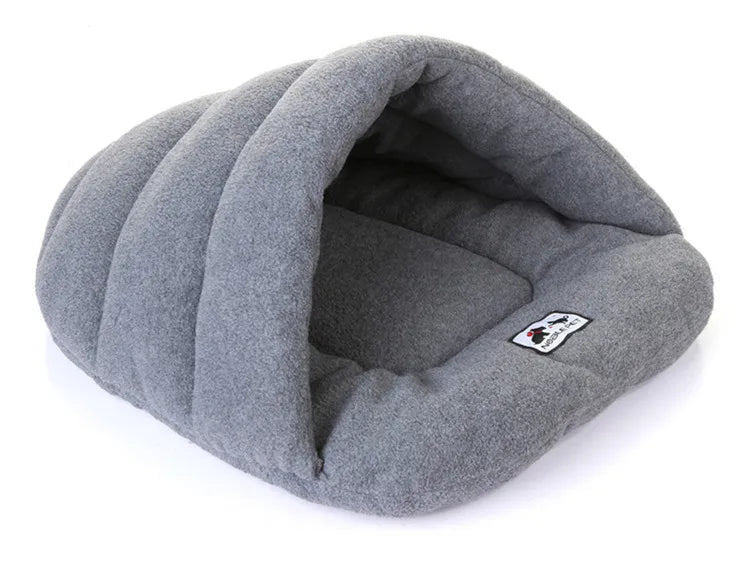 Winter warm slipper shape pet cushion house dog bed dog house soft comfortable cat dog bed house high quality products