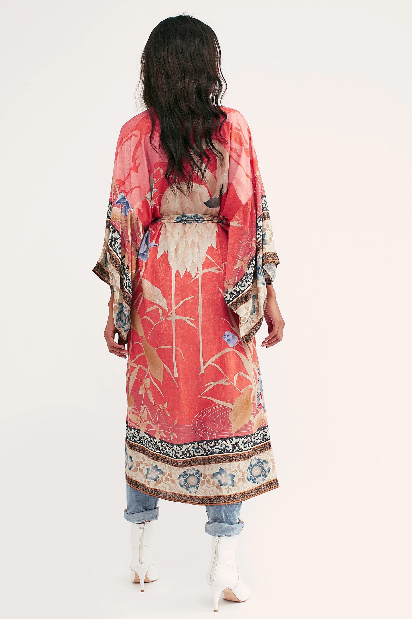 Embroidery Kaftan Beach Tunic Beach Cover up Saida de Praia Swimsuit Women Bikini cover up Pareo Sarong Beachwear Q882