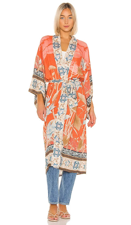 Embroidery Kaftan Beach Tunic Beach Cover up Saida de Praia Swimsuit Women Bikini cover up Pareo Sarong Beachwear Q882