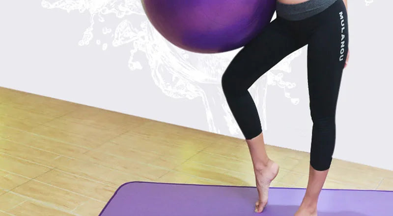 PVC Fitness Balls Yoga Ball Thickened Explosion-proof Exercise Home Gym Pilates Equipment Balance Ball 45cm/55cm/65cm/75cm/85cm