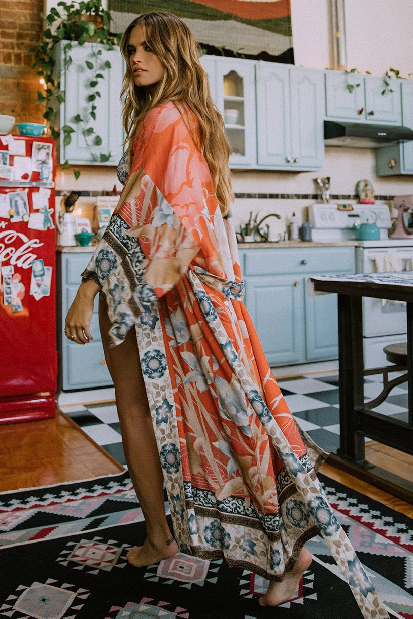 Embroidery Kaftan Beach Tunic Beach Cover up Saida de Praia Swimsuit Women Bikini cover up Pareo Sarong Beachwear Q882