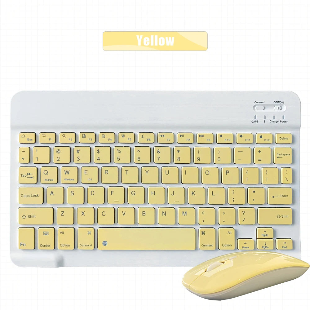 Mini Wireless Keyboard Bluetooth Keyboard For ipad Phone Tablet Portable Bluetooth Keyboard and Mouse For Samsung Xiaomi Android