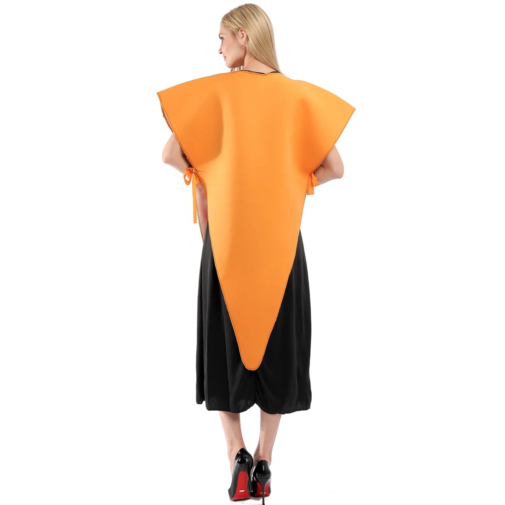 Adult Funny Pizza Costume Halloween Food Cosplay Family Group Outfits Carnival Easter Purim Fancy Dress