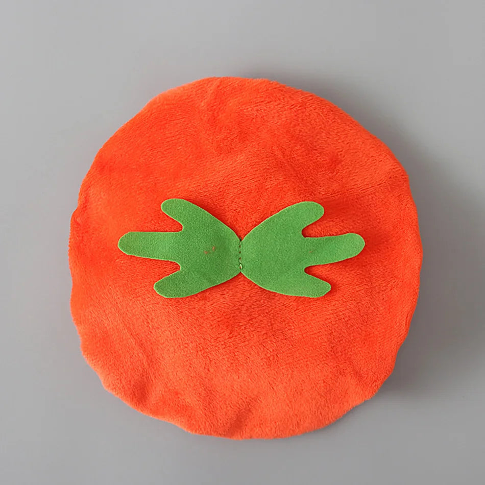 Baby Costume Kids Pumpkin Romper with Hat Boys Girls Cosplay One-Piece Infant Summer Casual Onesie Halloween Jumpsuit 0-5 Years