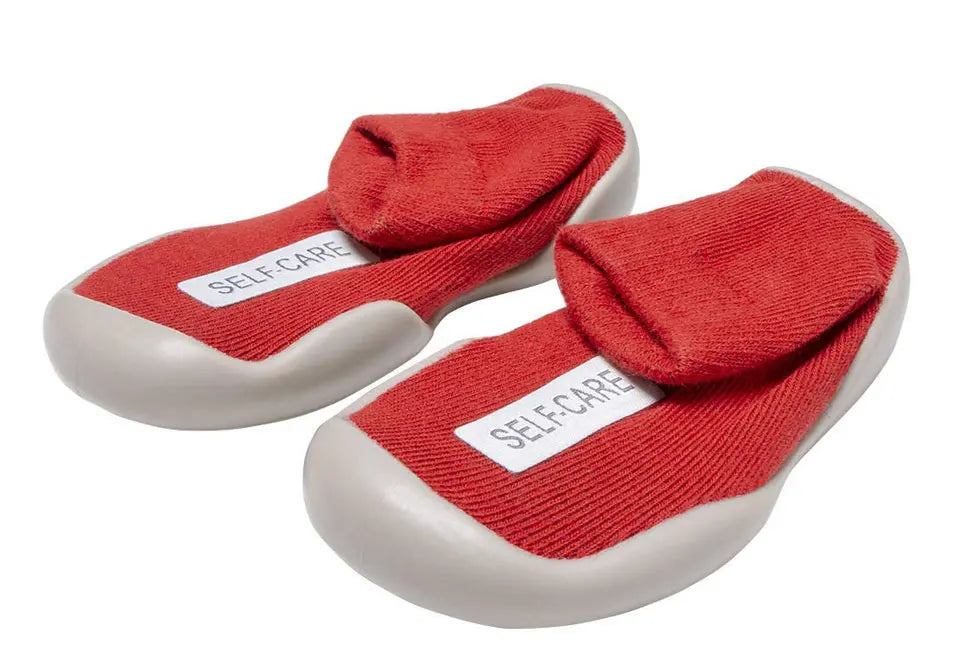 Baby Sock Shoes Anti Slip Toddler First Walking Shoe Child Infant Floor Booties Newborn Rubber Sole Indoor Slippers for Boy Girl