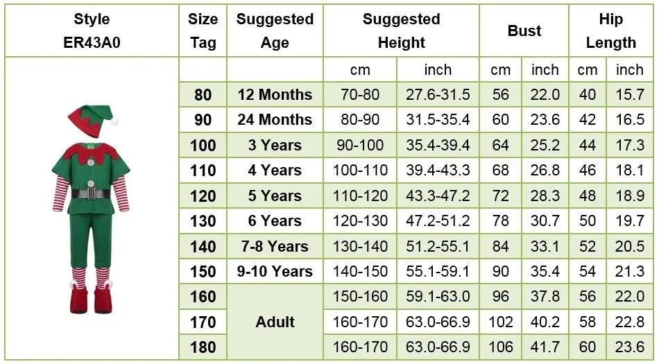 2024 Christmas Clothing Set Boy Girl Family Matching Outfit Kid Adult Santa Claus Cosplay Costume Hat Socks Pant Elf Clothes