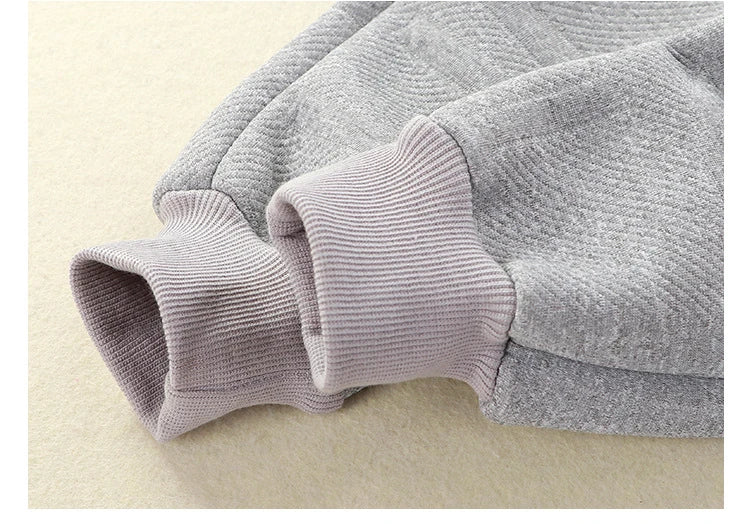 Children Sweatpants for Boys Girls Autumn Winter Thick Casual Pants Girl Student Loose Sports Pants Kawaii Letter Kids Trousers
