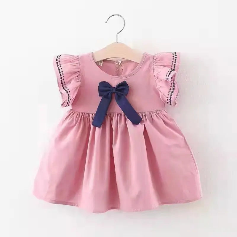Baby Girls Dresses Summer 2022 Sleeveless Birthday Party Princess Dress Kids Sundress Dresses for 12M to 5Y Toddler Clothes