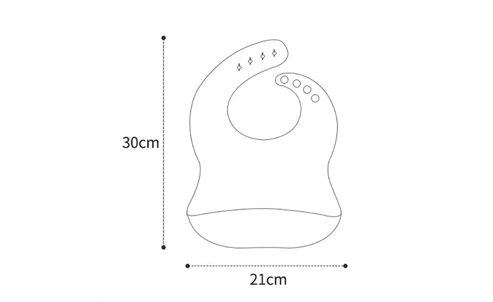 Baby Bib Waterproof Soft Silicone Scarf Summer Cute Cherry Print Adjustable Bibs Burp Cloths Baby Feeding Aprons Kids Eating