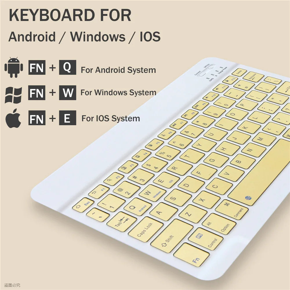 Wireless Bluetooth Keyboard and Mouse for iPad Samsung Huawei Xiaomi Tablet Laptop Smartphone Mini Keyboards Android IOS Windows