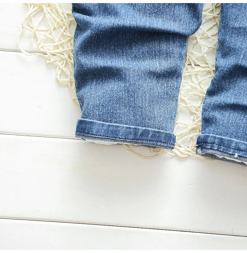 IENENS Boy Girl Overalls Toddler Clothes Child Jumpsuit Infant Denim Dungarees 1 2 3 4 Years Spring Autumn Baby Soft Jeans