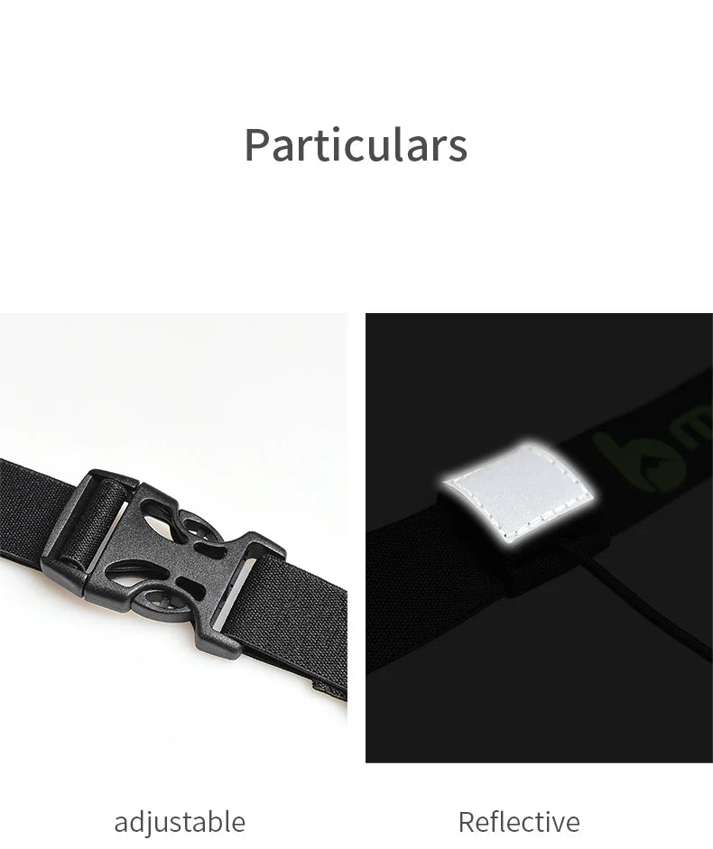 MAP BROTHER M3020 Unisex Triathlon Marathon Race Number Belt With Gel Holder Running Belt Cloth Belt Motor Running Outdoor Sport