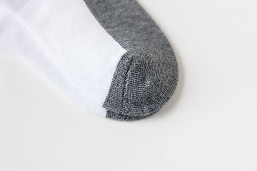 5 Pairs/Lot 2024 New Summer Children Socks Cotton Kids Teen Fashion Black White Gray For 1-12 Years Student Baby Girl Boy Socks