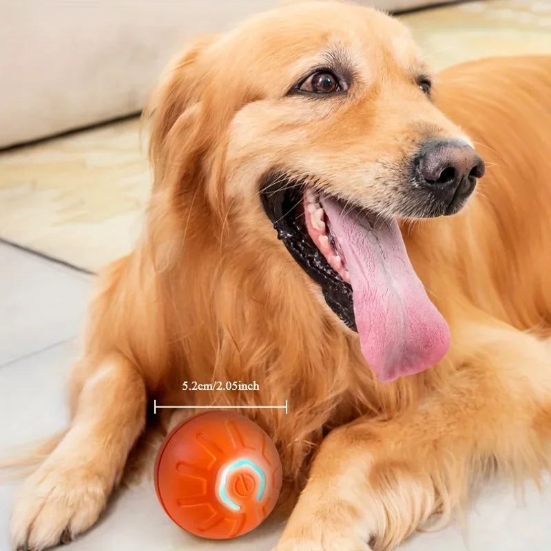 1-10PCS Smart Dog Toy Ball Electronic Interactive Pet Toy Moving Ball USB Automatic Moving Bounce Suitable for Puppy Gift