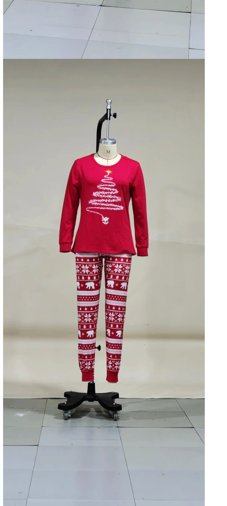 Family Christmas Pajamas 2023 Mother Father Kids Matching Clothes Look Outfit Mommy And Me New Year's Costumes Pyjamas