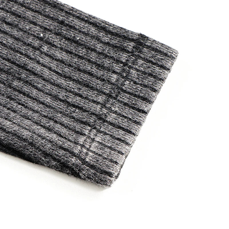 2024 ribbed black washed sets with string winter clothes dress for girls childhood shirts and baby pants black tired dresses