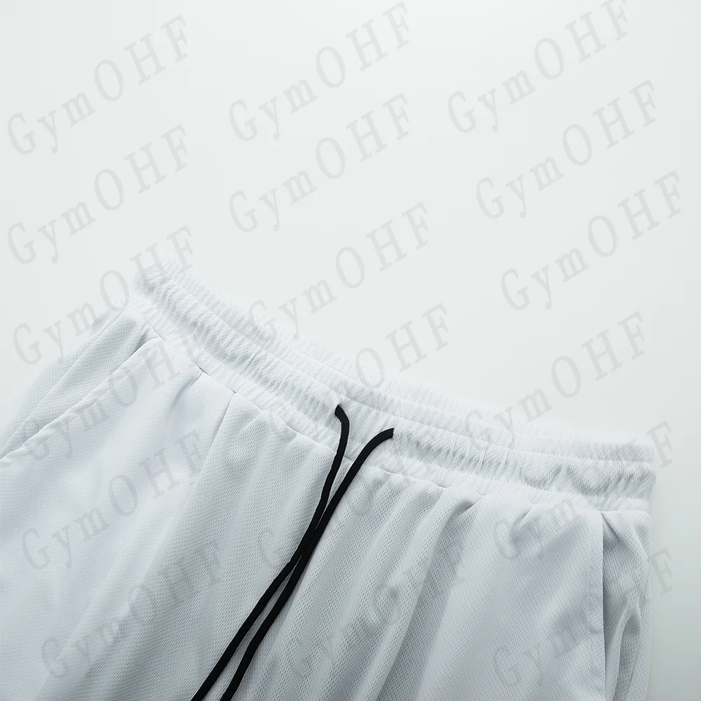 Anime Compression Shorts Men T Shirt Summer Sportswear Gym Jogging Training Workout Male Fitness Sport 2 In 1 Shorts Quick Dry