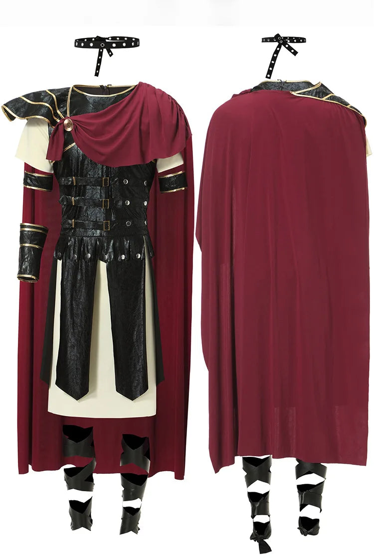 Sparda Soldier Cosplay Costume Halloween Family Set Festival Outfit Fancy Roman Gladiators Playsuit For Adult Kid Carnival Party
