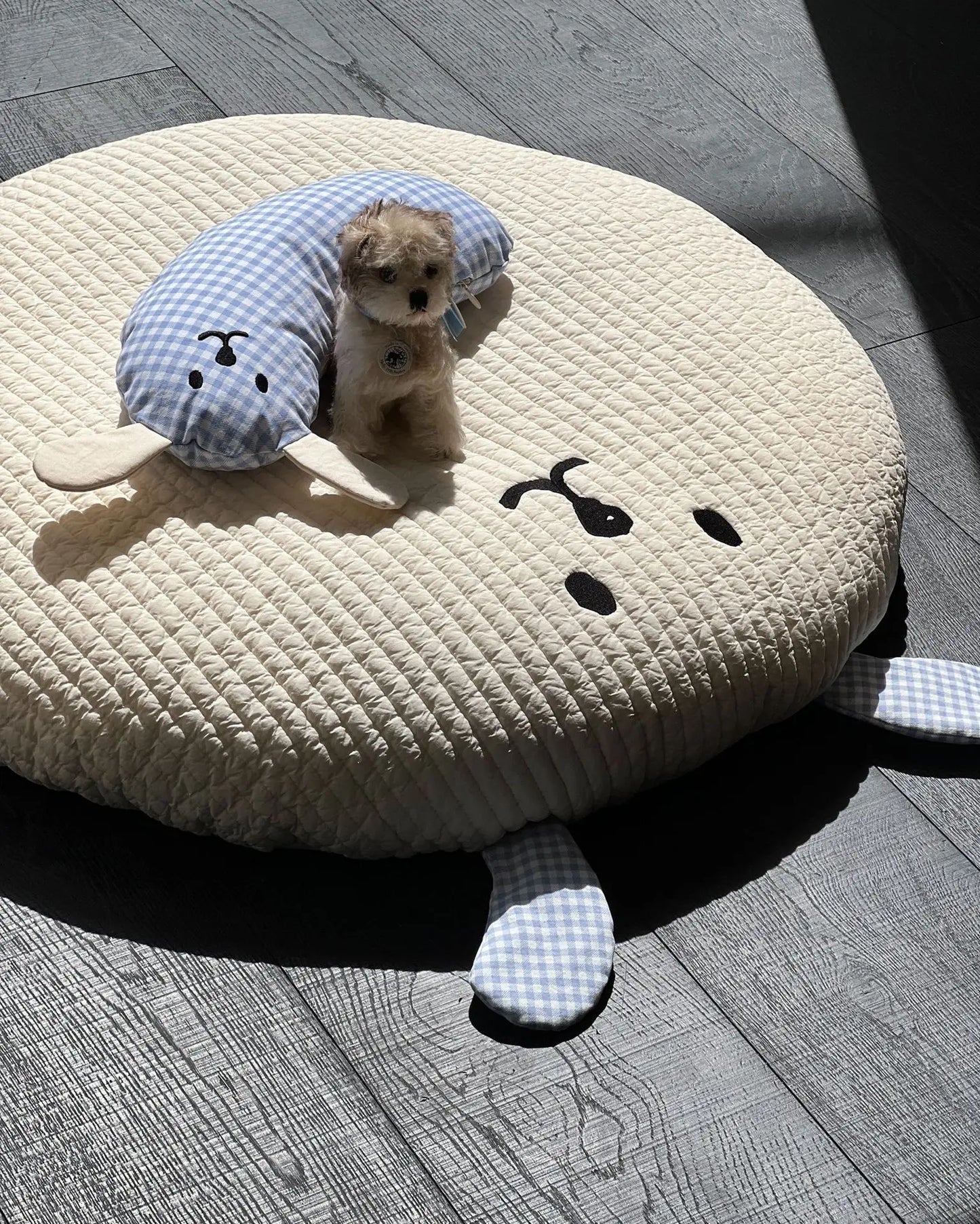 Ins Style New Pet Products Cat Dog Deep Sleep U-shaped Pillow Cotton Removable and Washable Chin Pad