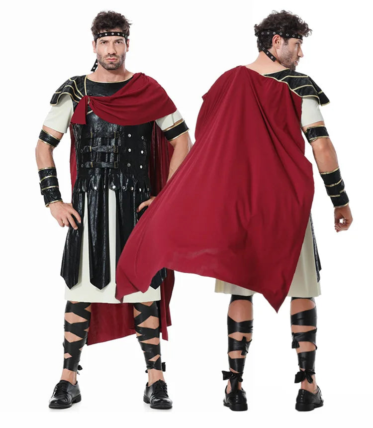 Sparda Soldier Cosplay Costume Halloween Family Set Festival Outfit Fancy Roman Gladiators Playsuit For Adult Kid Carnival Party