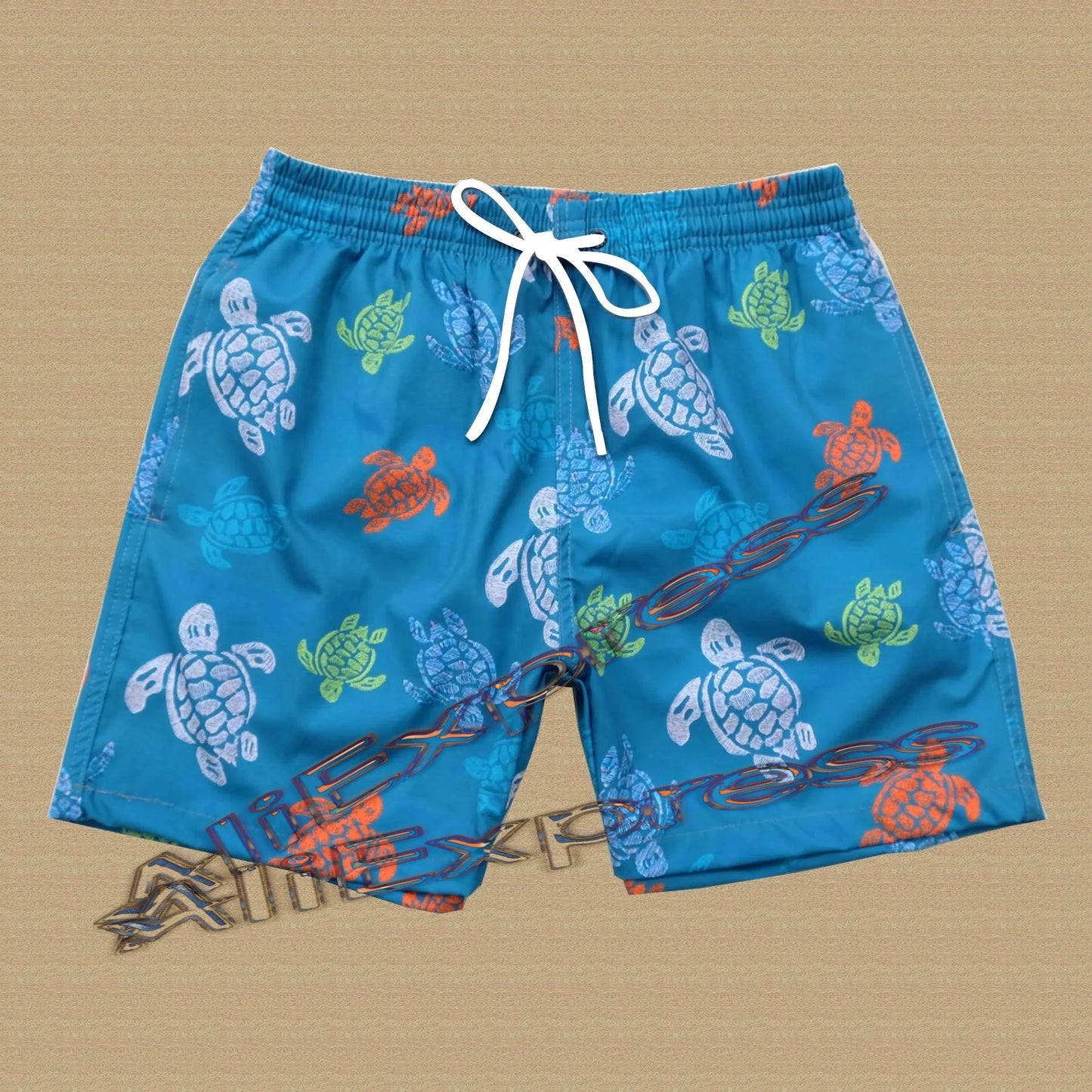 Summer Bermuda Masculina Men'S Beach Surfing Sports Trunks Quick Drying Loose Wear Casual Shorts Sports Gym Shorts Board Shorts
