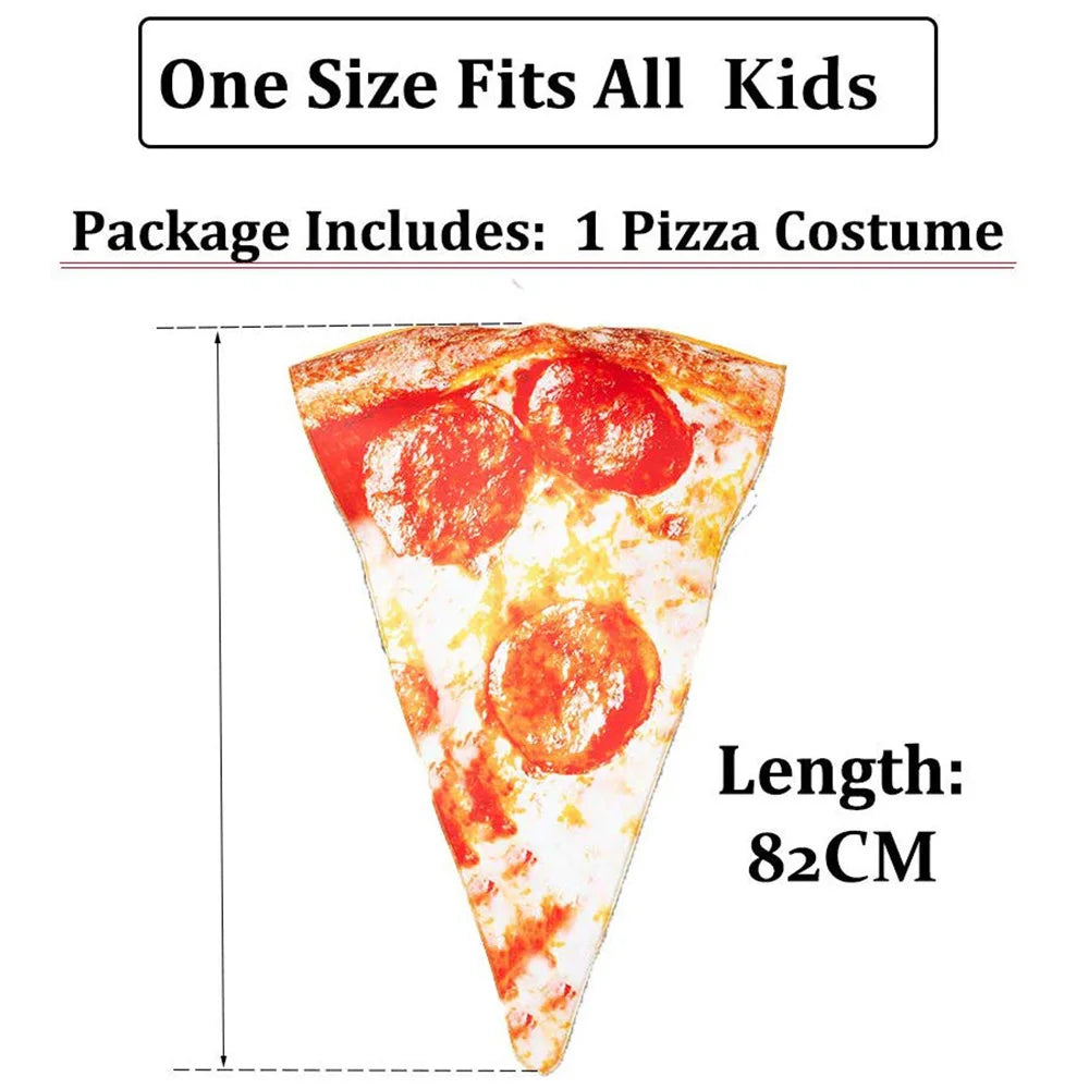 Adult Funny Pizza Costume Halloween Food Cosplay Family Group Outfits Carnival Easter Purim Fancy Dress