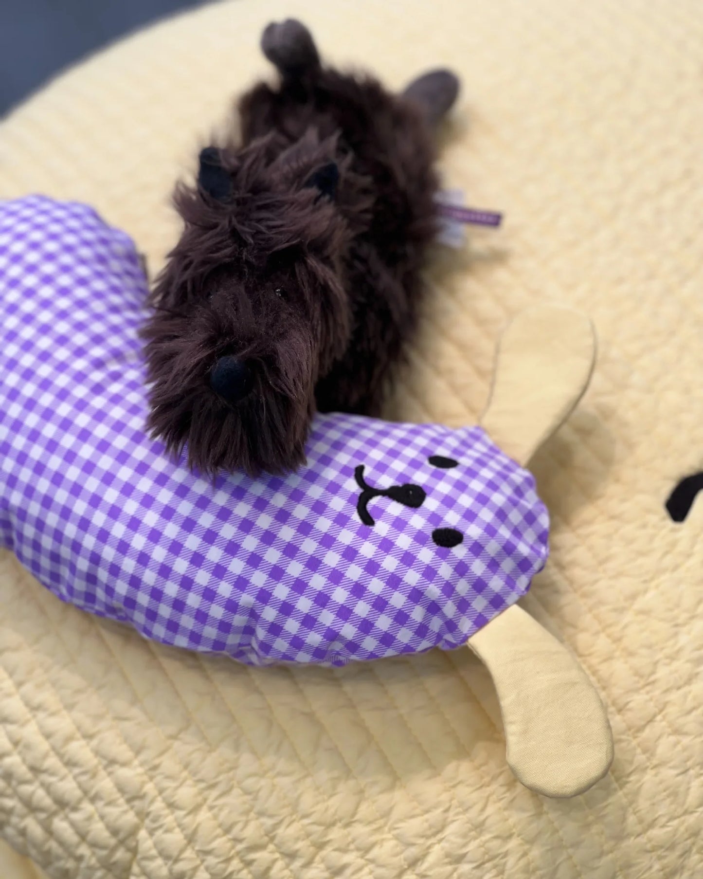 Ins Style New Pet Products Cat Dog Deep Sleep U-shaped Pillow Cotton Removable and Washable Chin Pad