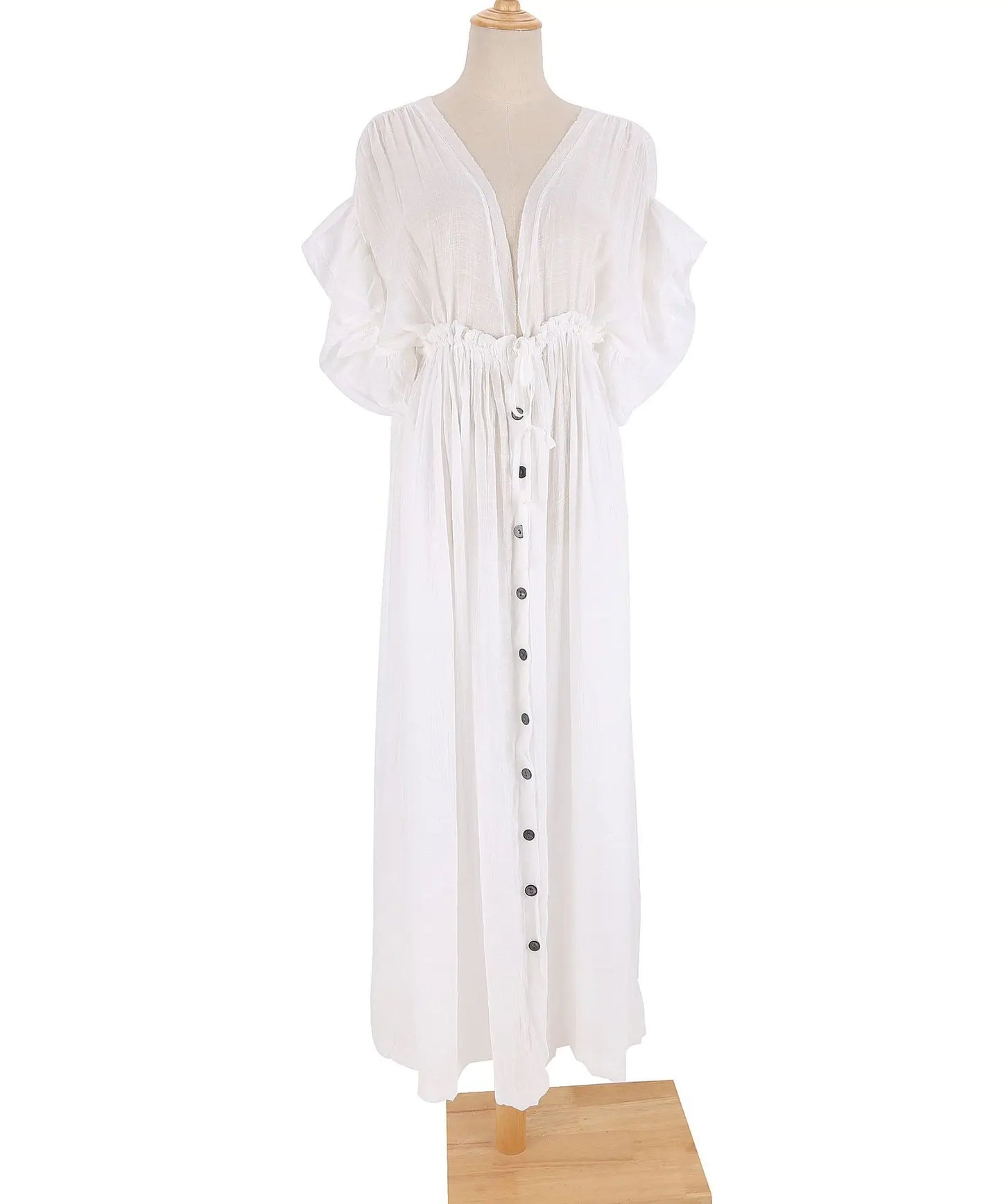 Women Swimsuit Cover Up Open Front Long Beach Kimono Cardigan Swim Bathing Suit Kimono