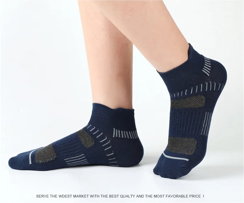 10 Pairs Spring Summer Men Casual Sports Running Socks Protective Ankle Socks Thin Breathable Deodorant Fitness Short Socks Male