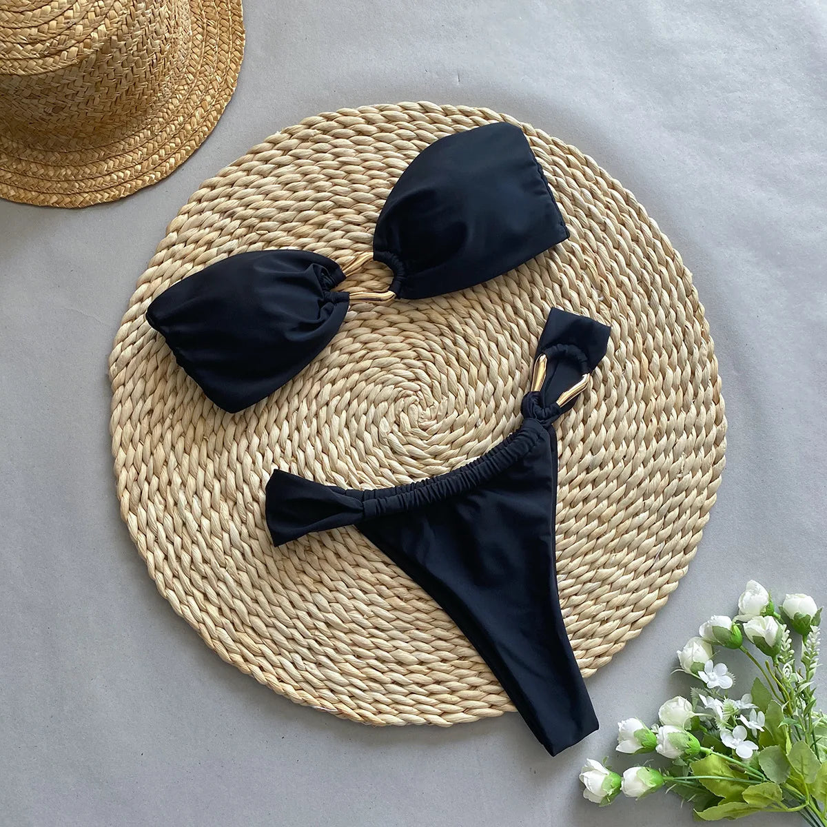 Black White Bikinis Sexy Swimwear Women Extreme Bikini Micro Biquini Swimsuit Female Bathing Suit Bodysuit Summer Beach Wear