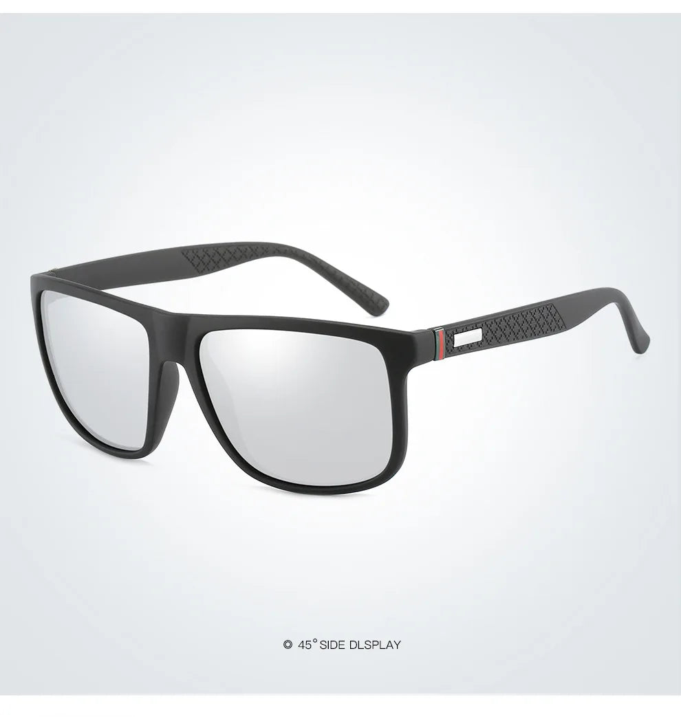 Fashion Vintage Square Polarized Sunglasses Men Women Luxury Brand Designer Men's Sun Glasses Driving Fishing UV400 Eyewear Man