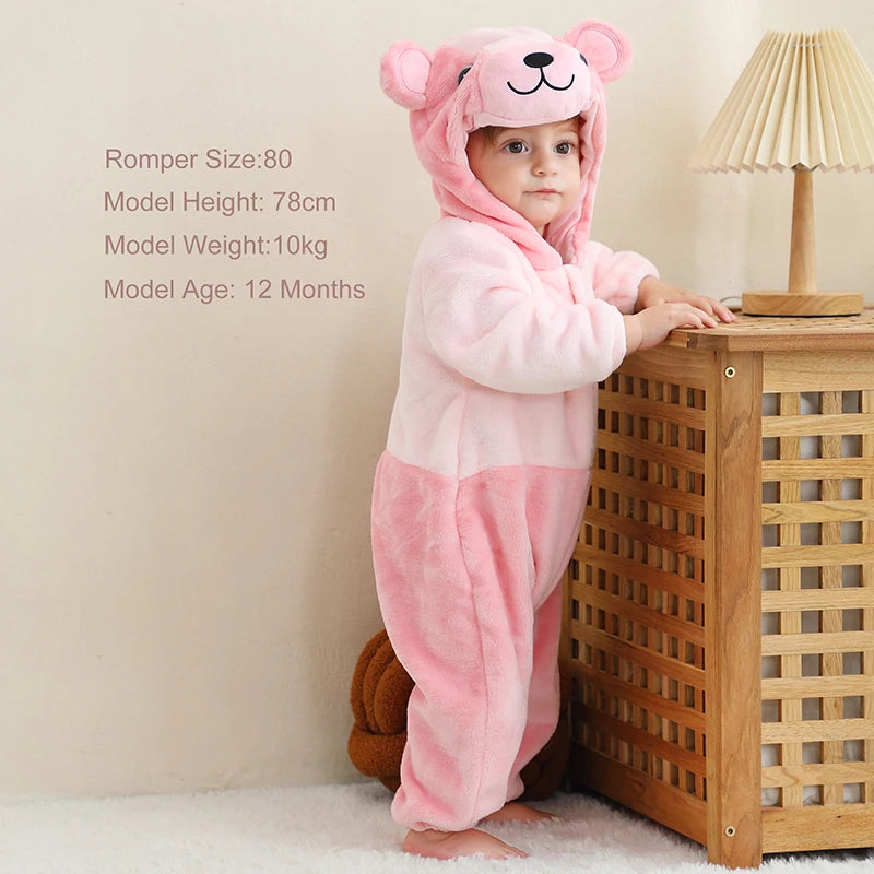MICHLEY NEW Halloween Blue Dragon Baby Rompers Winter Costume Clothes Cartoon Jumpsuit Bodysuits Overall For Girl Boy Bebe 2-36M