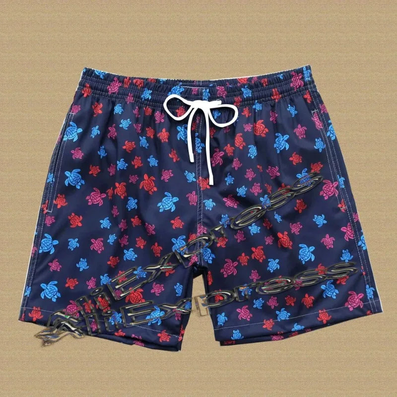 Summer Bermuda Masculina Men'S Beach Surfing Sports Trunks Quick Drying Loose Wear Casual Shorts Sports Gym Shorts Board Shorts