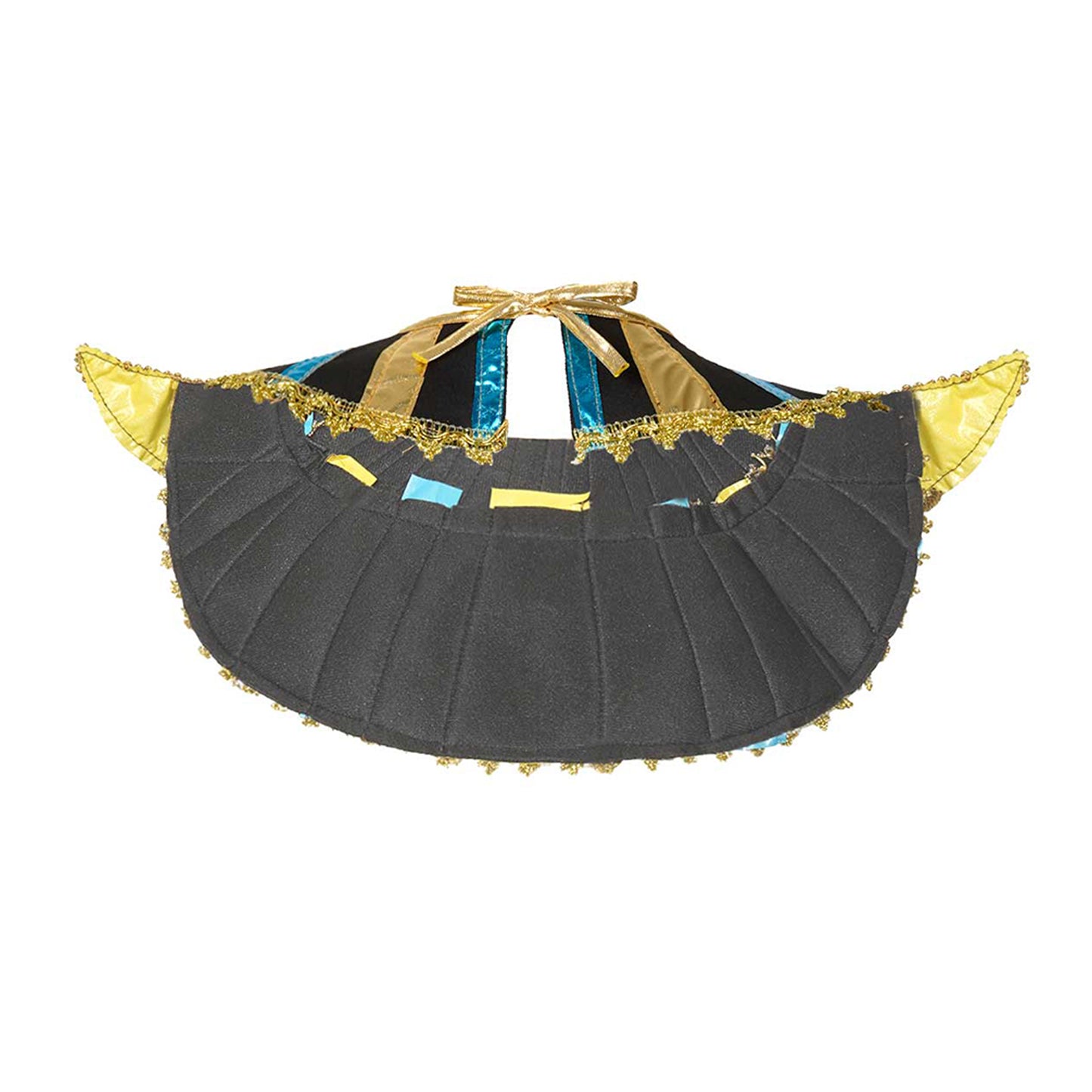 Mens Ancient Egyptian Pharaoh King Cosplay Costume Halloween Fancy Dress Skirt with Cuffs Collar Outfit for Theme Party/Stage