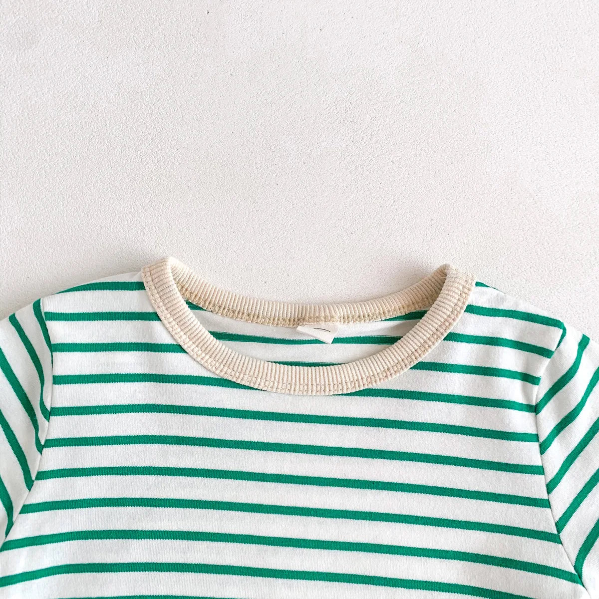 Infant Newborn Girls Boys Autumn Full Sleeve Striped Top Tees Kids Baby Casual Bottoming Shirts Toddler T-shirts Cotton Clothing
