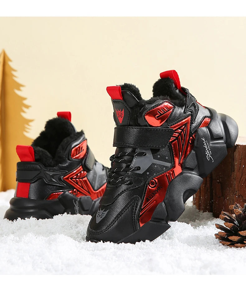 Kids Snow Boots for Boys Girls High Quality Winter Warm Waterproof Children Fashion Sport Shoes Sneakers Girls Snow Boots