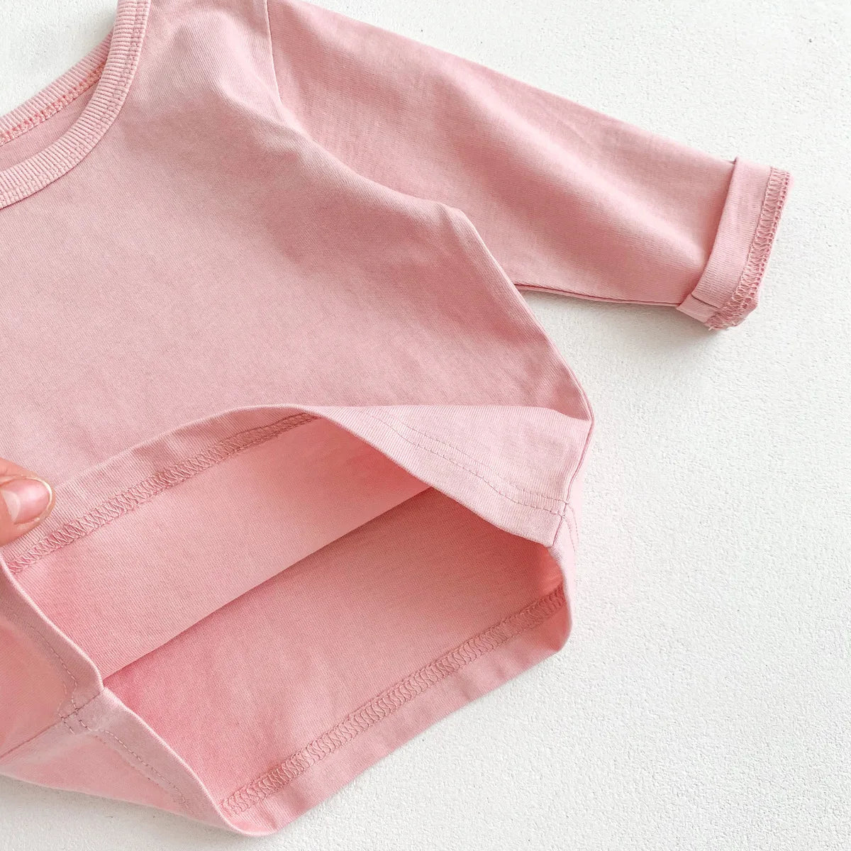 Infant Newborn Girls Boys Autumn Full Sleeve Striped Top Tees Kids Baby Casual Bottoming Shirts Toddler T-shirts Cotton Clothing
