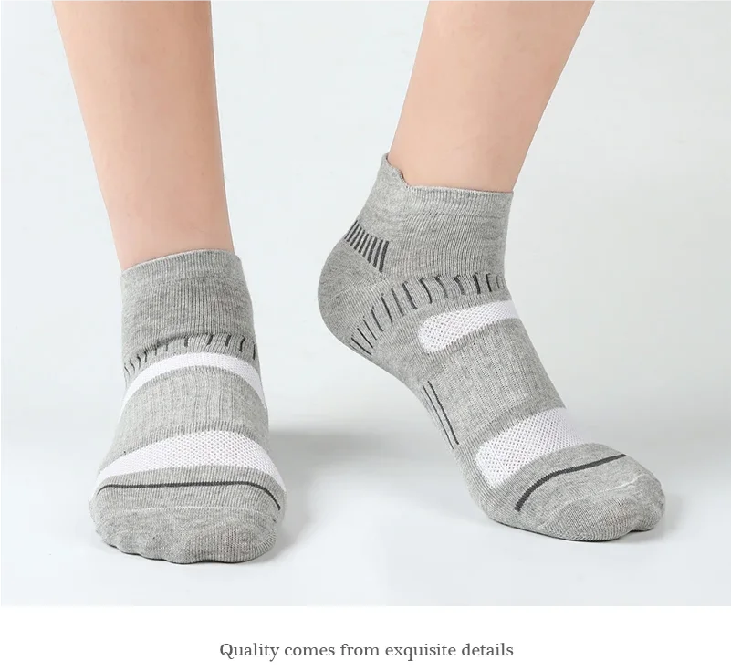 10 Pairs Spring Summer Men Casual Sports Running Socks Protective Ankle Socks Thin Breathable Deodorant Fitness Short Socks Male