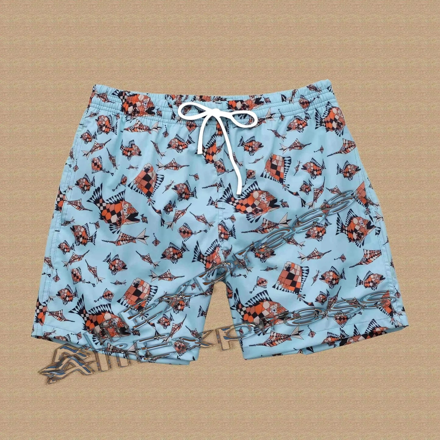 Summer Bermuda Masculina Men'S Beach Surfing Sports Trunks Quick Drying Loose Wear Casual Shorts Sports Gym Shorts Board Shorts