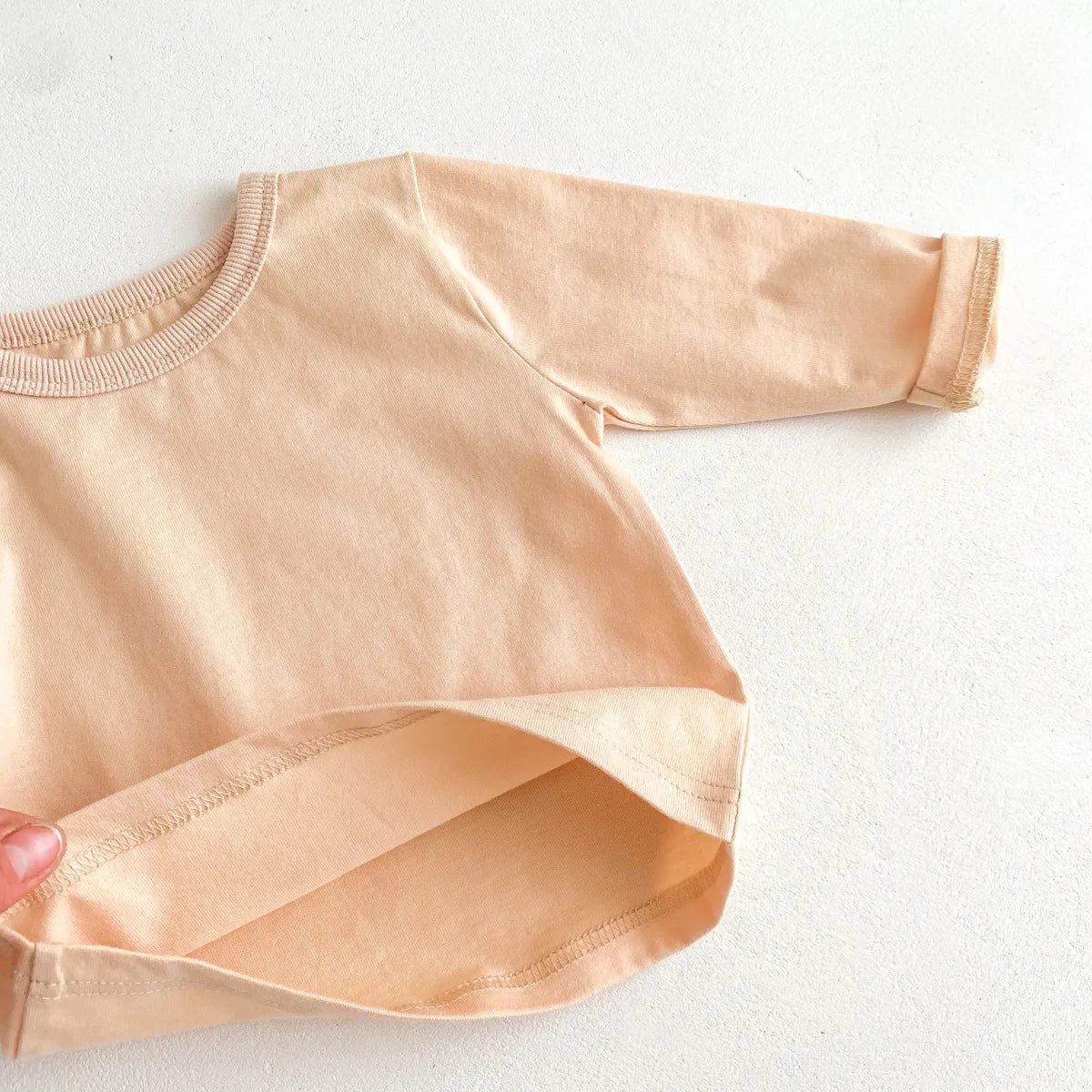 Infant Newborn Girls Boys Autumn Full Sleeve Striped Top Tees Kids Baby Casual Bottoming Shirts Toddler T-shirts Cotton Clothing
