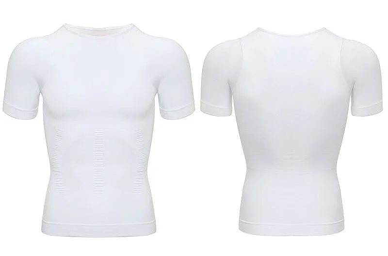 Men Slimming Body Shaper Vest Shirt Abs Abdomen Slim Gym Workout Corset Tummy Control Compression Tank Top Sleeveless Shapewear